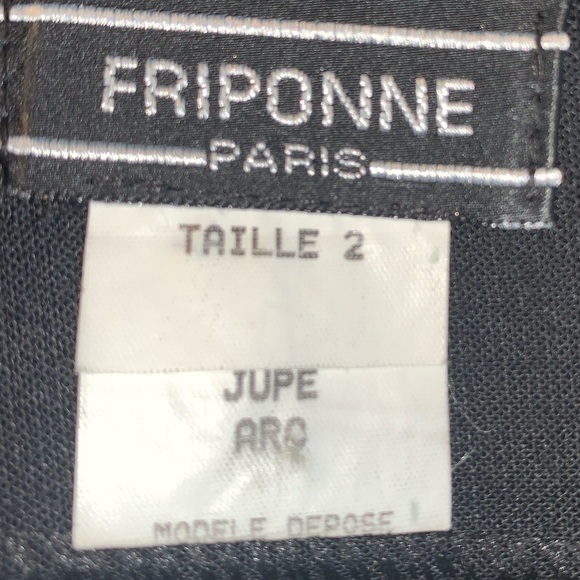 FRIPONNE PARIS Skirt with beautiful embroidery - Size 2 - preowned - Picture 6 of 6